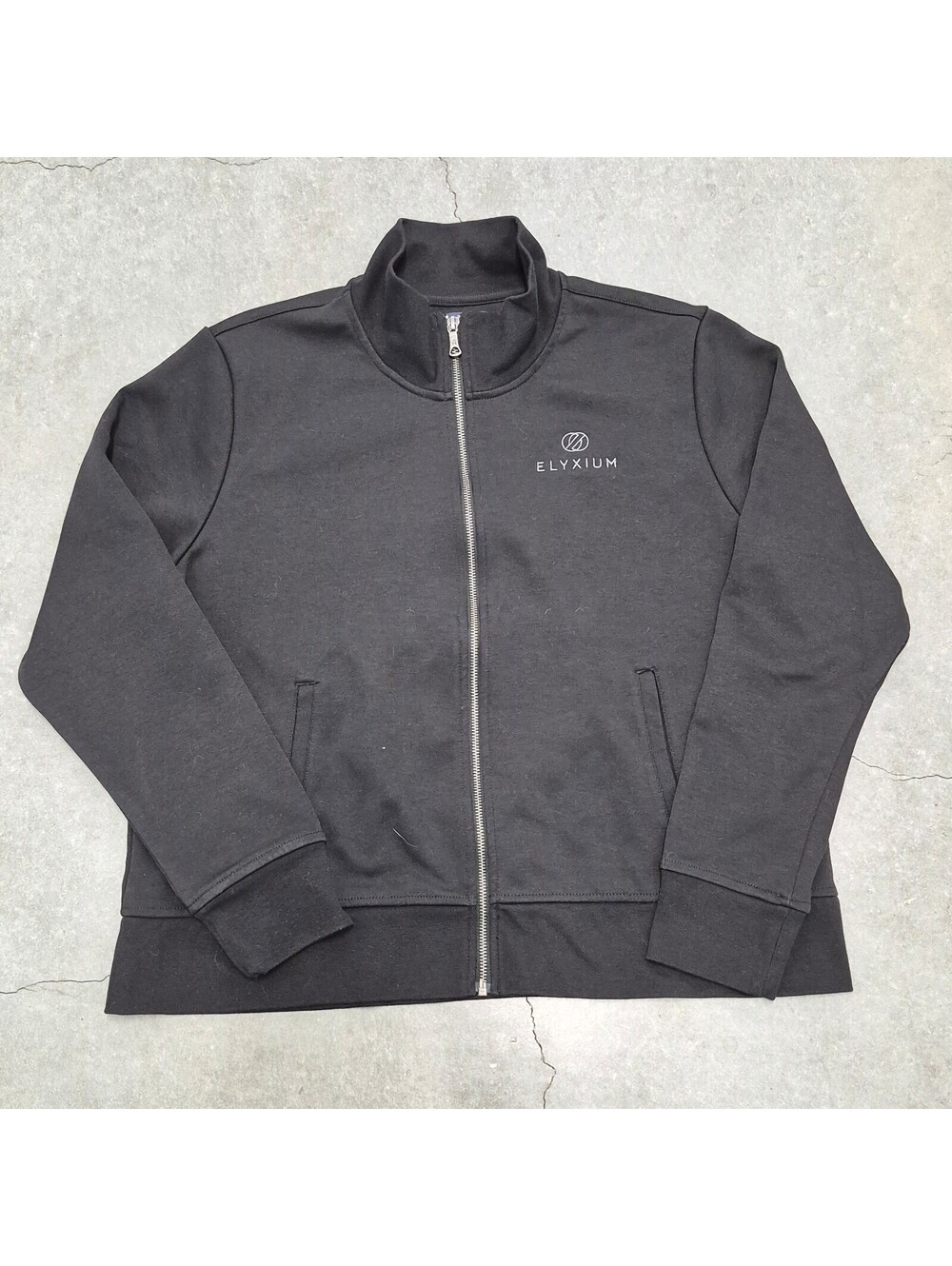Brooks Brothers Elyxium Black Full Zip Track Jacket